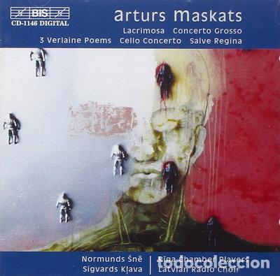 CDs de m&uacute;sica: Lacrimosa, Concerto Grosso, Three Poems, Cello Concerto, Salve Regina- 7318590011461