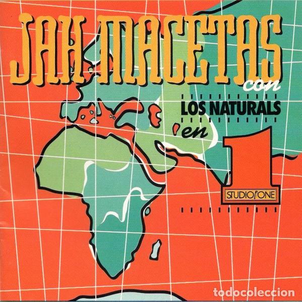 CDs de m&uacute;sica: JAH MACETAS con Los Naturals &rdquo;En studio one&rdquo; - Foto 1