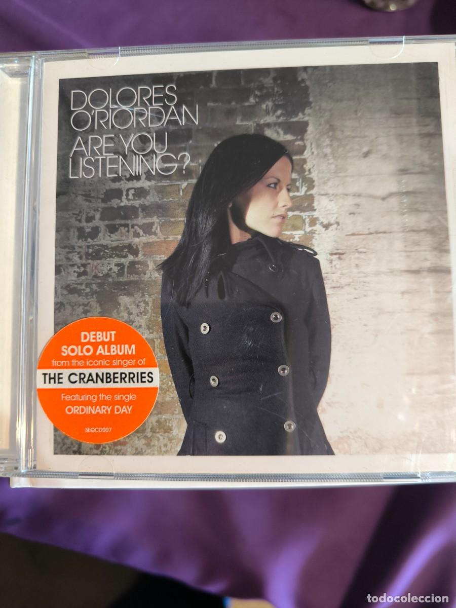 CDs de m&uacute;sica: DOLORES O RIORDAN - ARE YOU LISTENING - CD