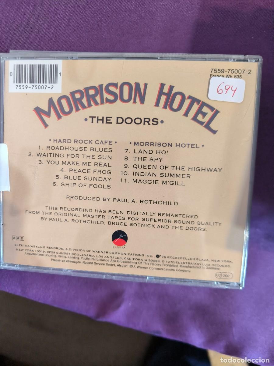 CDs de m&uacute;sica: THE DOORS - MORRISON HOTEL - CD - Foto 2