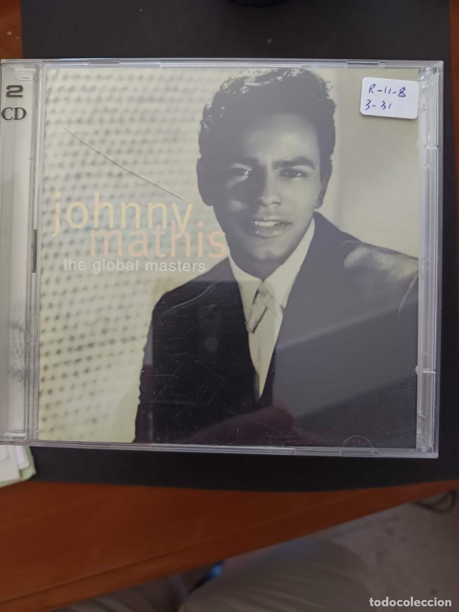 CDs de m&uacute;sica: 2 CD. JOHNNY MATHIS. THE GLOBAL MASTERS - Foto 1