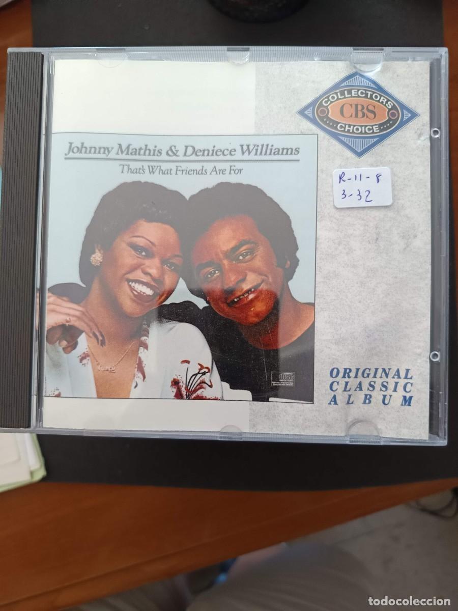 CDs de m&uacute;sica: JOHNNY MATHIS & DENIECE WILLIAMS. THAT WHAT FRIENDS ARE FOR