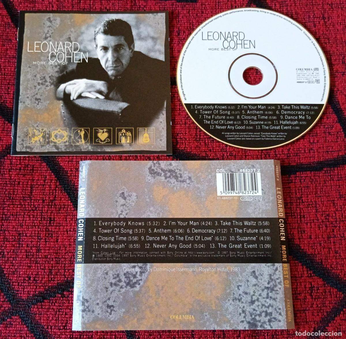 CDs de m&uacute;sica: LEONARD COHEN ** More Best Of ** CD 1997 AUSTRIA