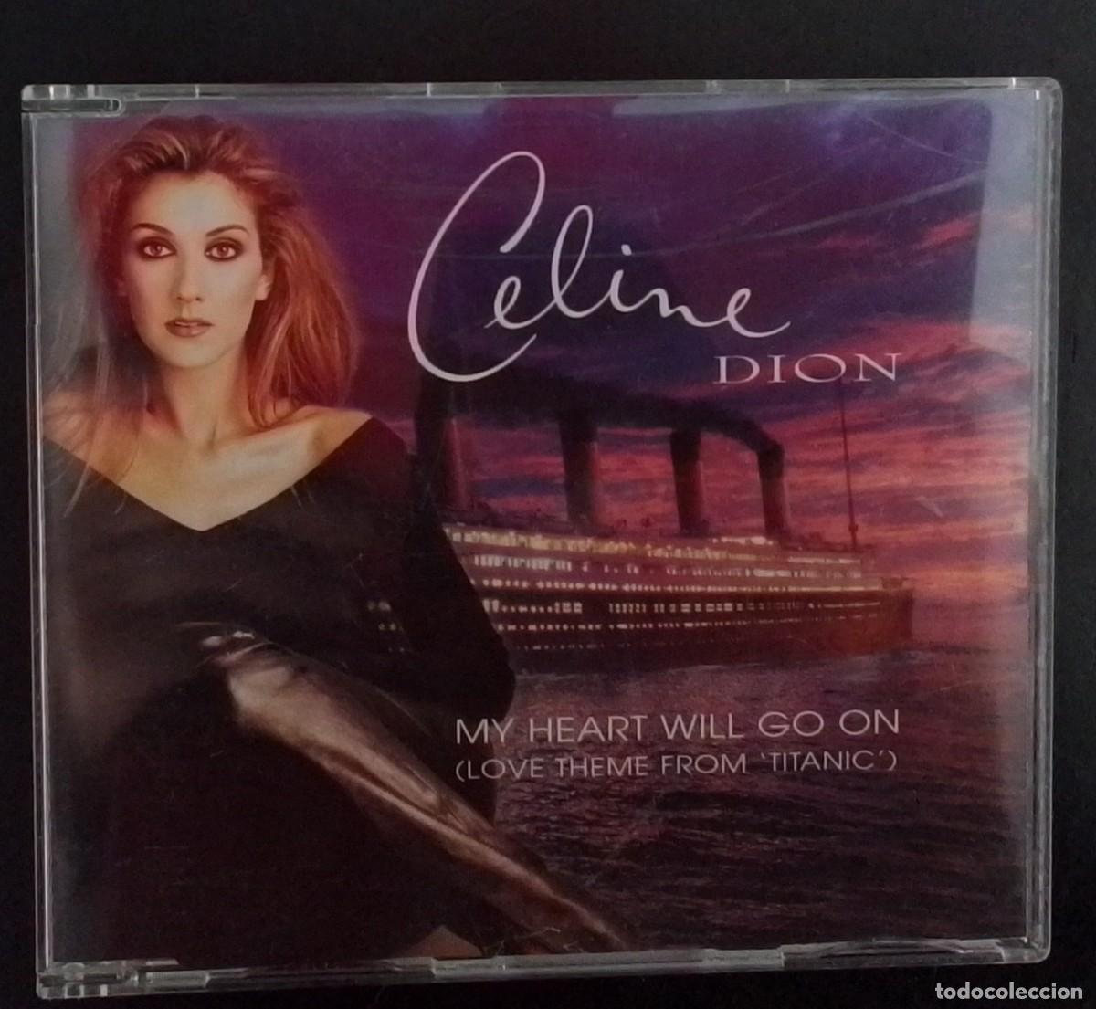 CDs de m&uacute;sica: Celine Dion - My heart will go on / Love Theme From &rdquo;Titanic