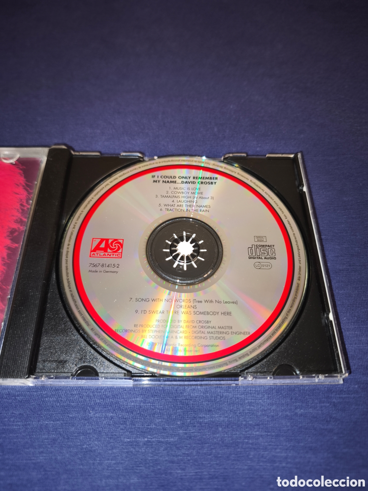 CDs de m&uacute;sica: David Crosby If I could only remember - Foto 3