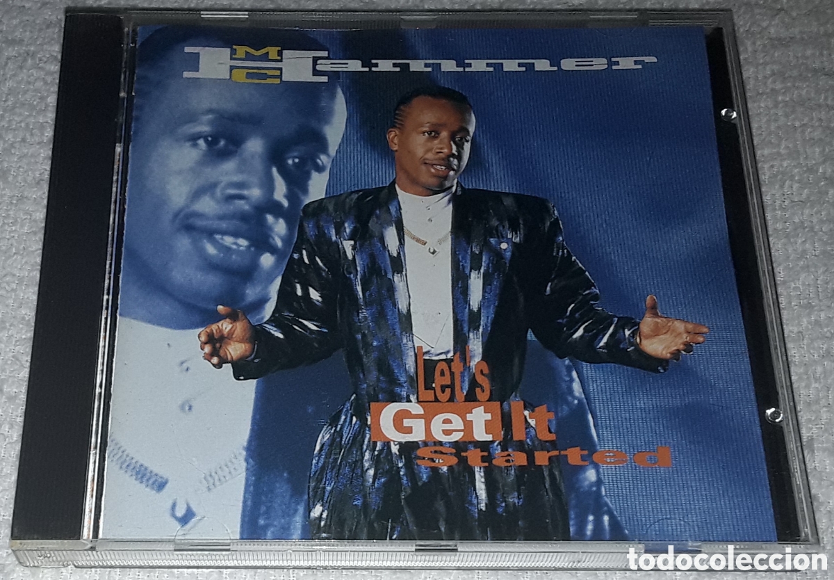 CDs de m&uacute;sica: CD - MC HAMMER - LET'S GET IT STARTED - MADE IN HOLLAND