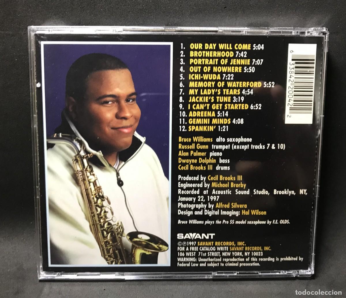 CDs de m&uacute;sica: Bruce Williams &ndash; Brotherhood - CD - Savant - Foto 2