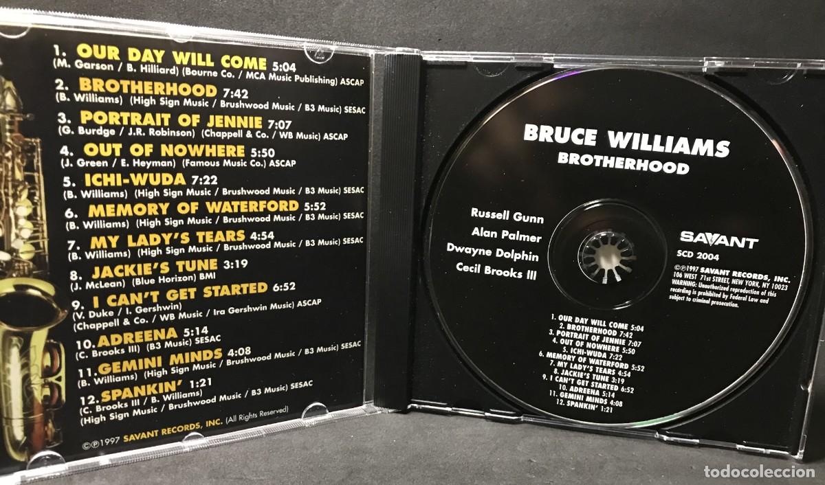 CDs de m&uacute;sica: Bruce Williams &ndash; Brotherhood - CD - Savant - Foto 3