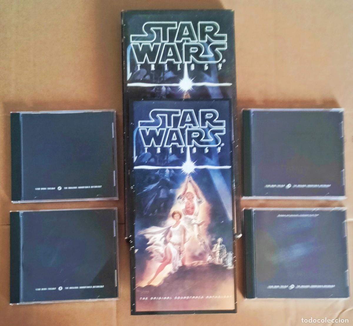 CDs de m&uacute;sica: Star Wars Anthology Trilogy Boxset 4 CD (1993) - John Williams . DIF&Iacute;CIL