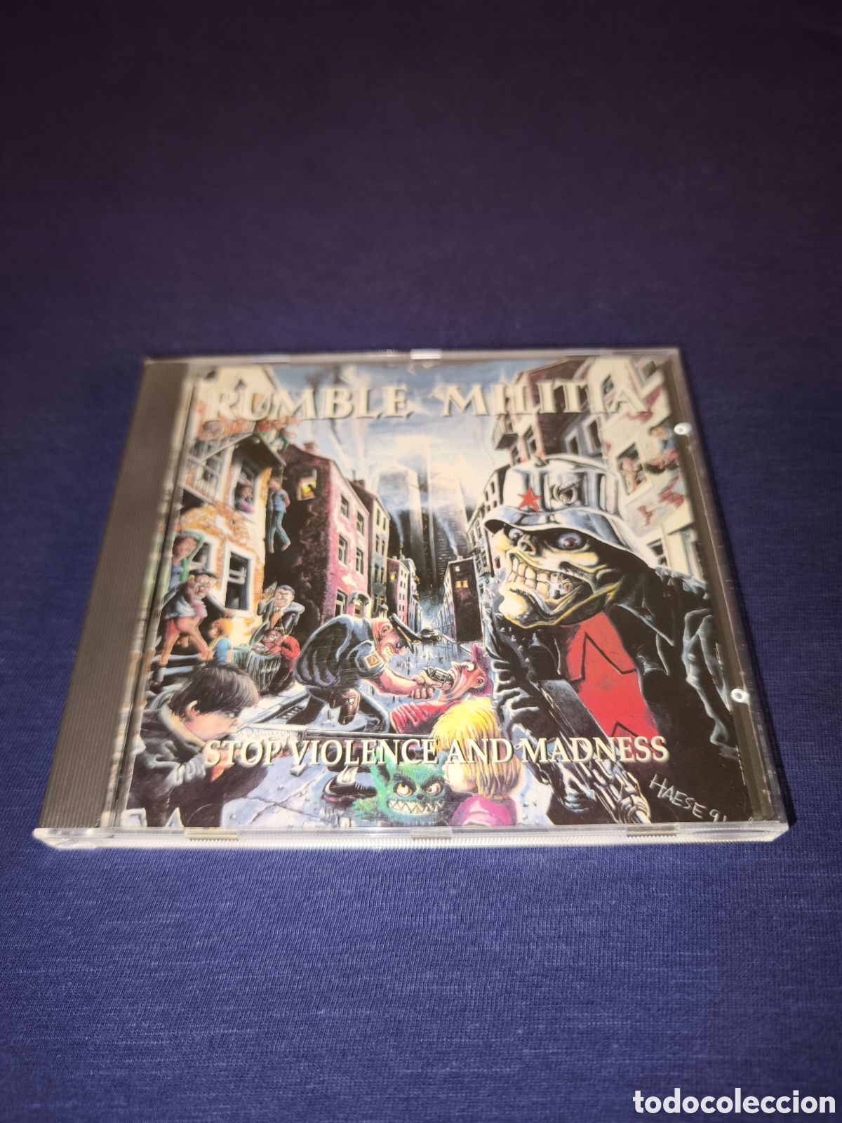 CDs de m&uacute;sica: Rumble Militia Stop violence and madness