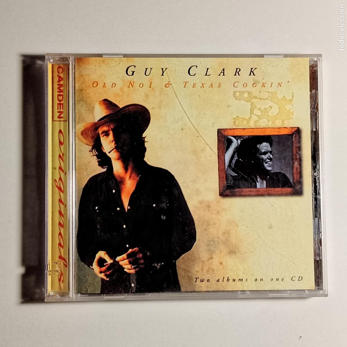 CDs de m&uacute;sica: Guy Clark-Old No1 & Texas Cookin' (CD Camden) RE clasicos country rock 1975-1976. Steve Earle...