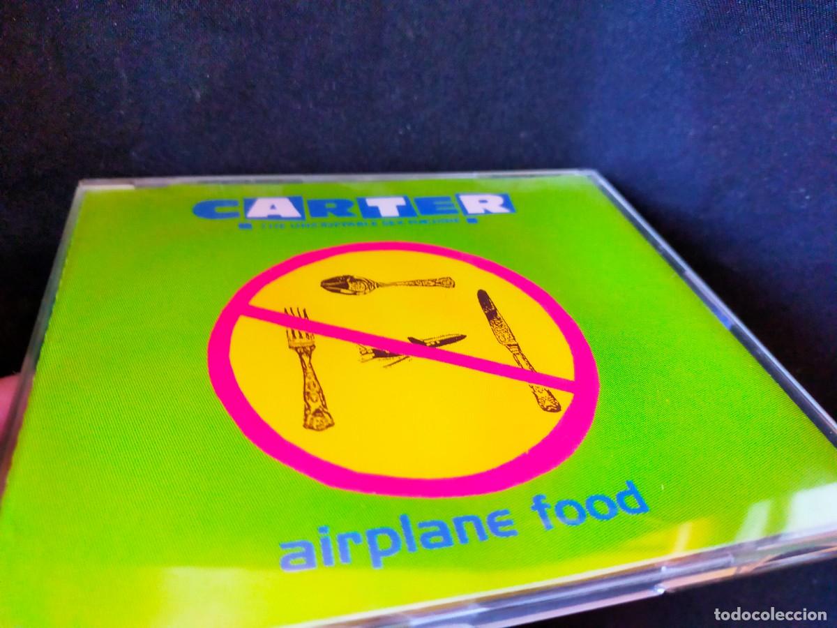 CDs de m&uacute;sica: CARTER. AIRPLANIE FOOD. 1995. SINGLE. CHRYSALIS RECORDS.