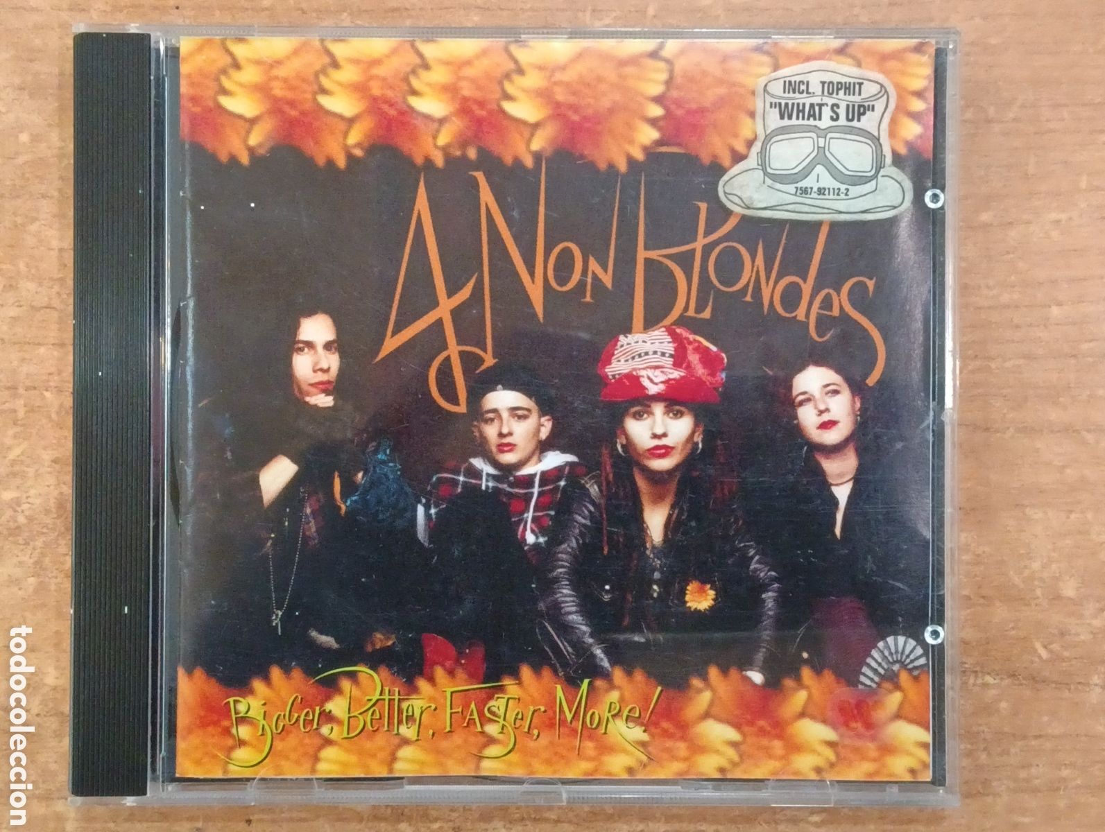 CDs de m&uacute;sica: CD 4 Non Blondes: M&aacute;s grande, mejor, m&aacute;s r&aacute;pido y m&aacute;s. Buen estado