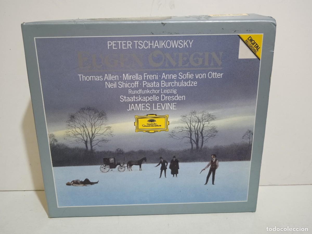 CDs de m&uacute;sica: Peter Tchaikovsky, James Levine - Eugen Onegin - 2 x CD Deutsche Grammophon BOX - 1988