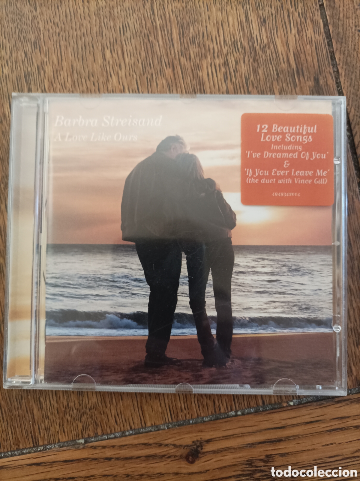 CDs de m&uacute;sica: Barbra streisand. A love like ours. Cd.