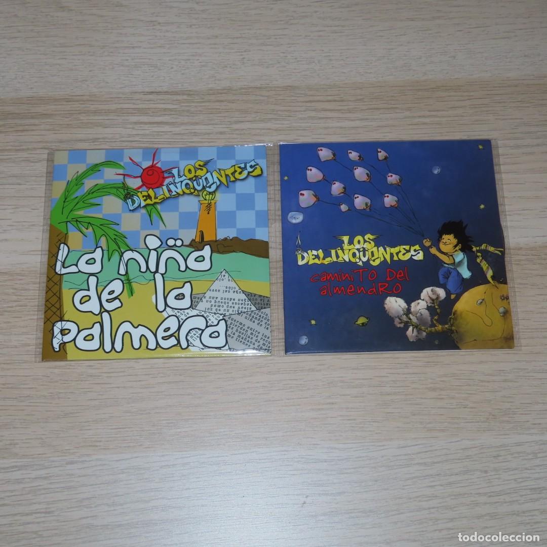 CDs de m&uacute;sica: Lote 2 cd promo Los Delinq&uuml;entes