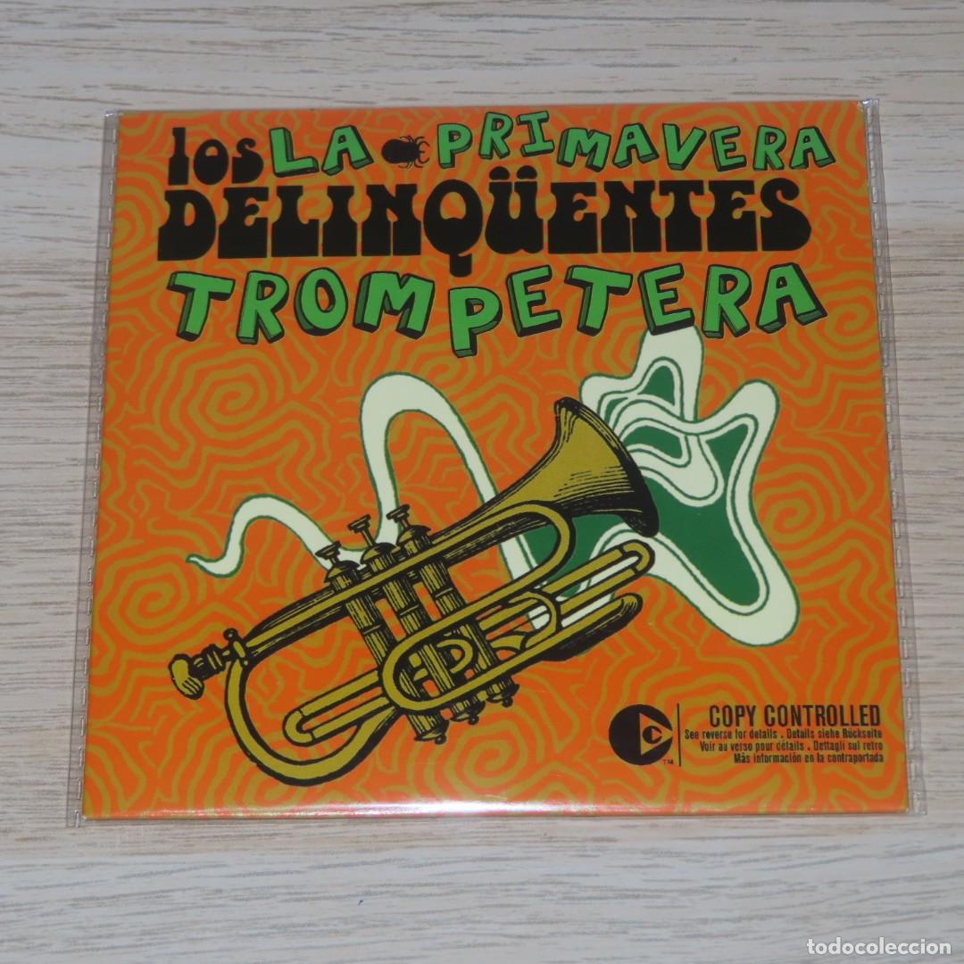 CDs de m&uacute;sica: Cd promo Los Delinq&uuml;entes La primavera trompetera