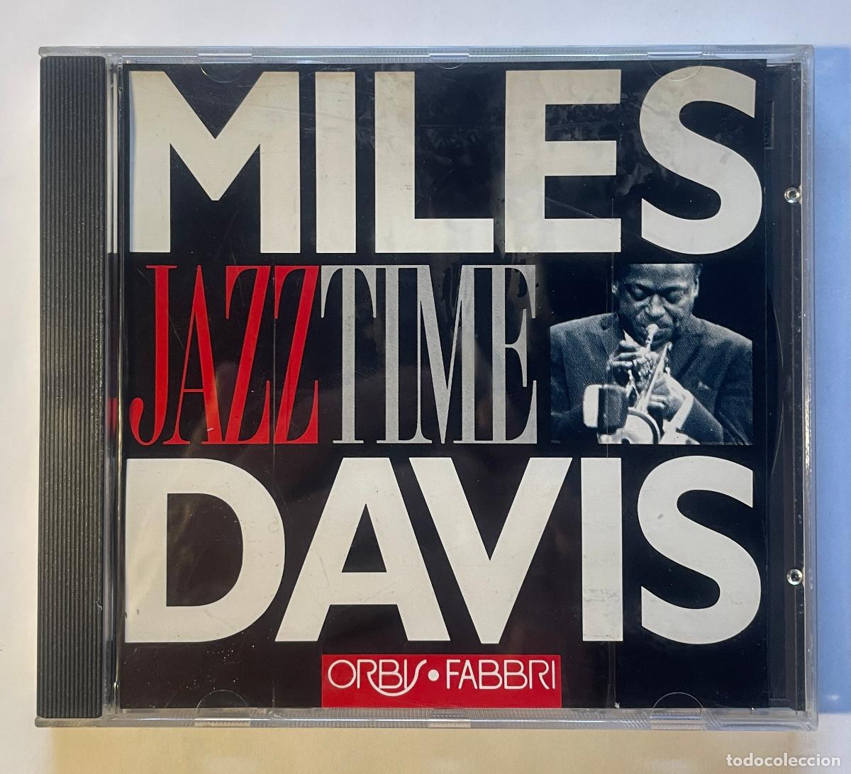 CDs de m&uacute;sica: MILES DAVIS / JAZZ TIME / CD 1992 ORBIS FABBRI / ITALIA