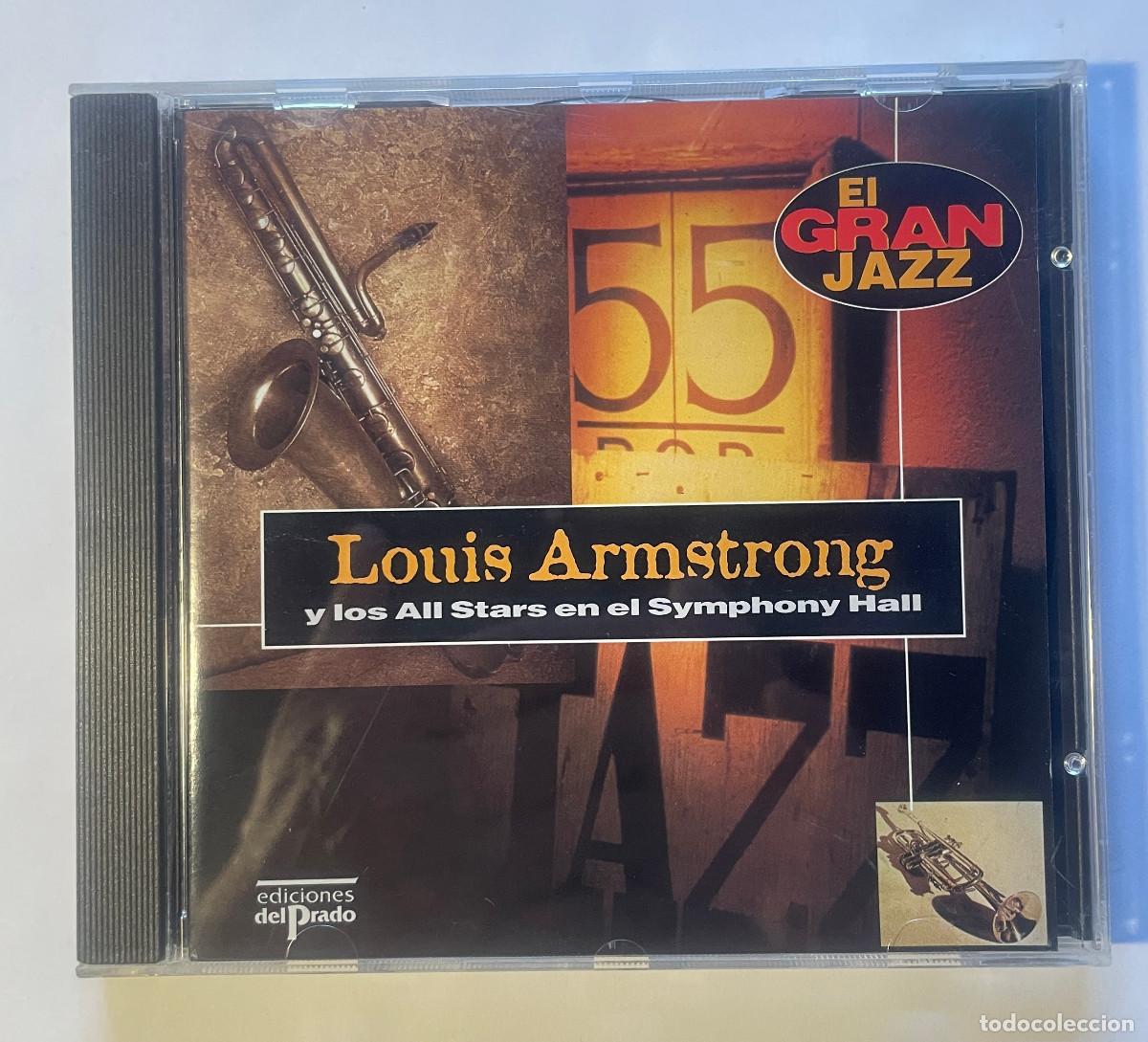 CDs de m&uacute;sica: LOUIS ARMSTRONG / Y LOS ALL STARS (EL GRAN JAZZ) / CD 1995 EDICIONES DEL PRADO / ESPA&Ntilde;A