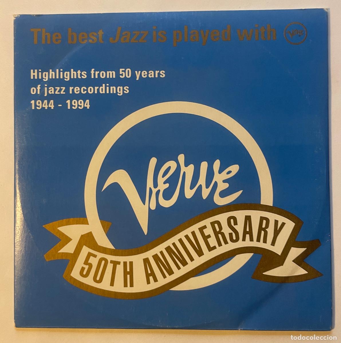 CDs de m&uacute;sica: VERVE / THE BEST JAZZ&hellip; 50TH ANNIVERSARY (PARA LISTADO VER FOTOS) / CD(PROMO) 1994 VERVE / EU