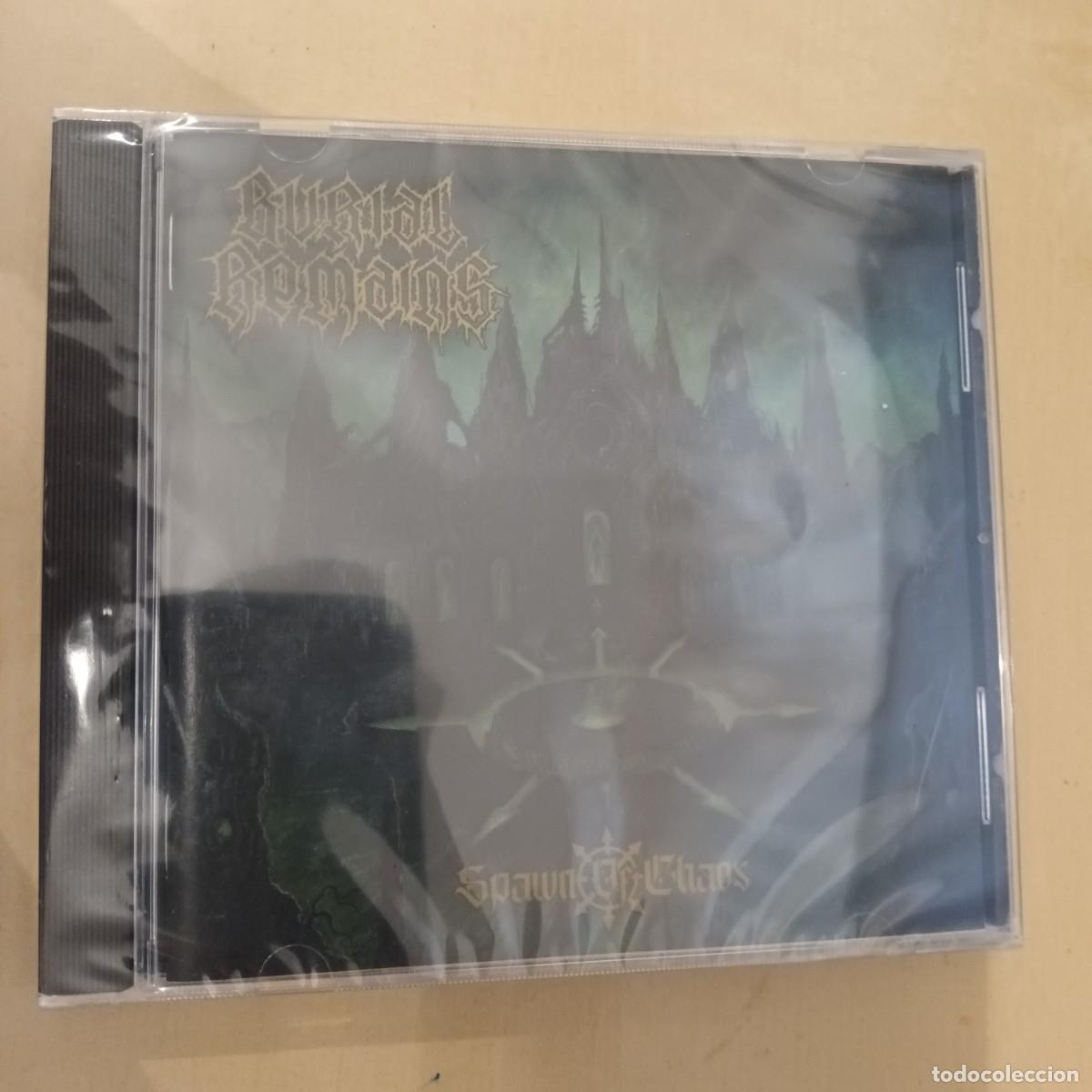 CDs de m&uacute;sica: Burial Remains , Spawn Of Chaos , CD 2020 Netherlands. Nuevo precintado. Death Metal