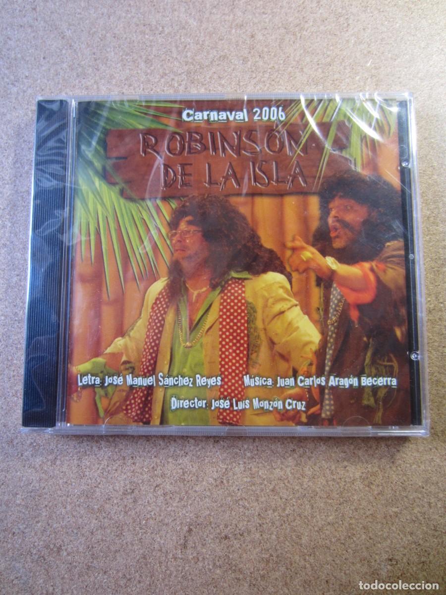CDs de m&uacute;sica: Robinson de la Isla (Sanchez Reyes y Juan Carlos Aragon) (Carnaval Cadiz) (CD Precintado)