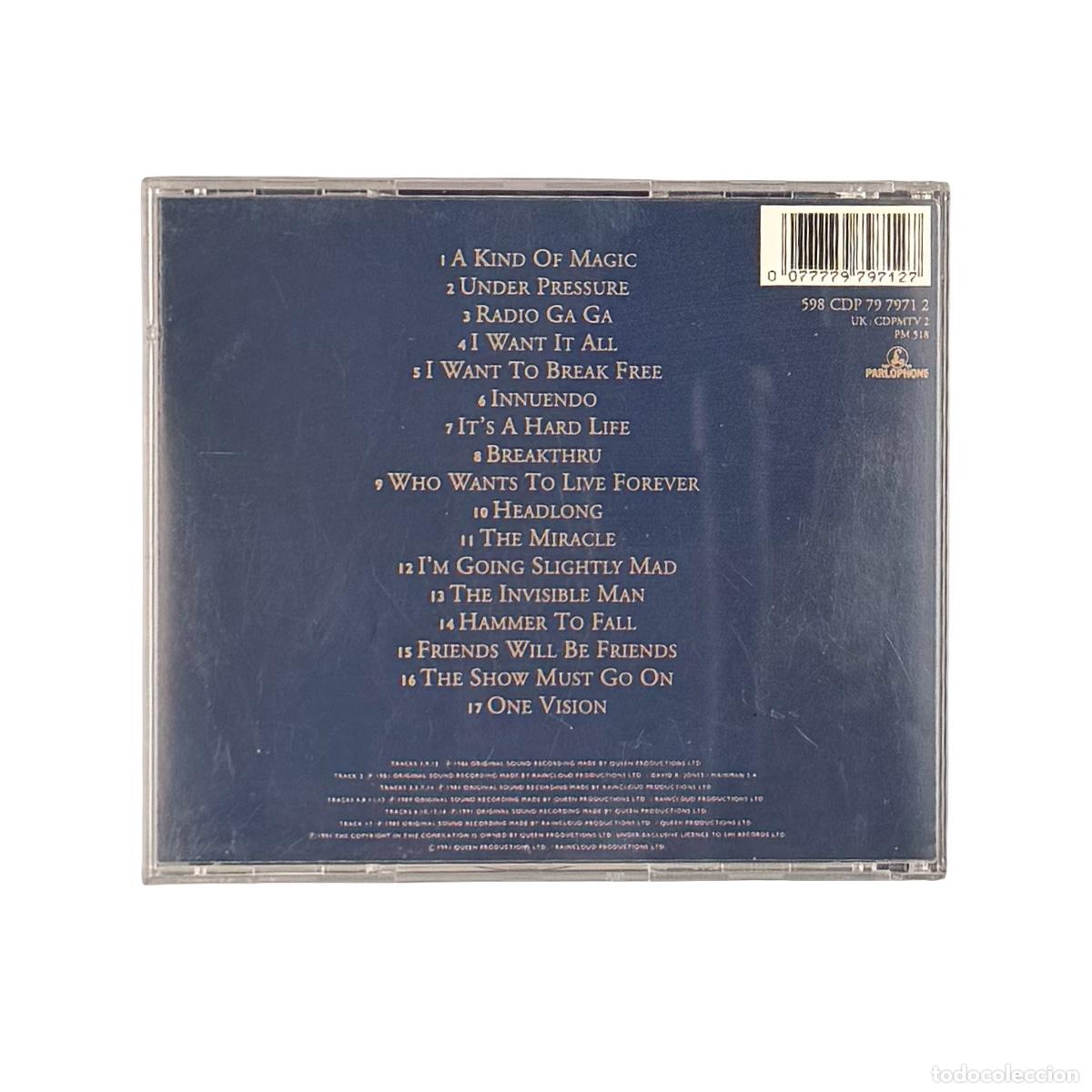 CDs de m&uacute;sica: CD. Queen. Greatest Hits II (VG+/VG+) - Foto 2