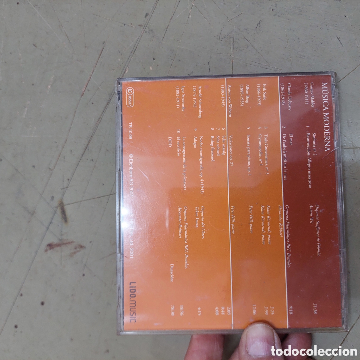 CDs de m&uacute;sica: CD Moderna Dietrich Schwan. - Foto 2