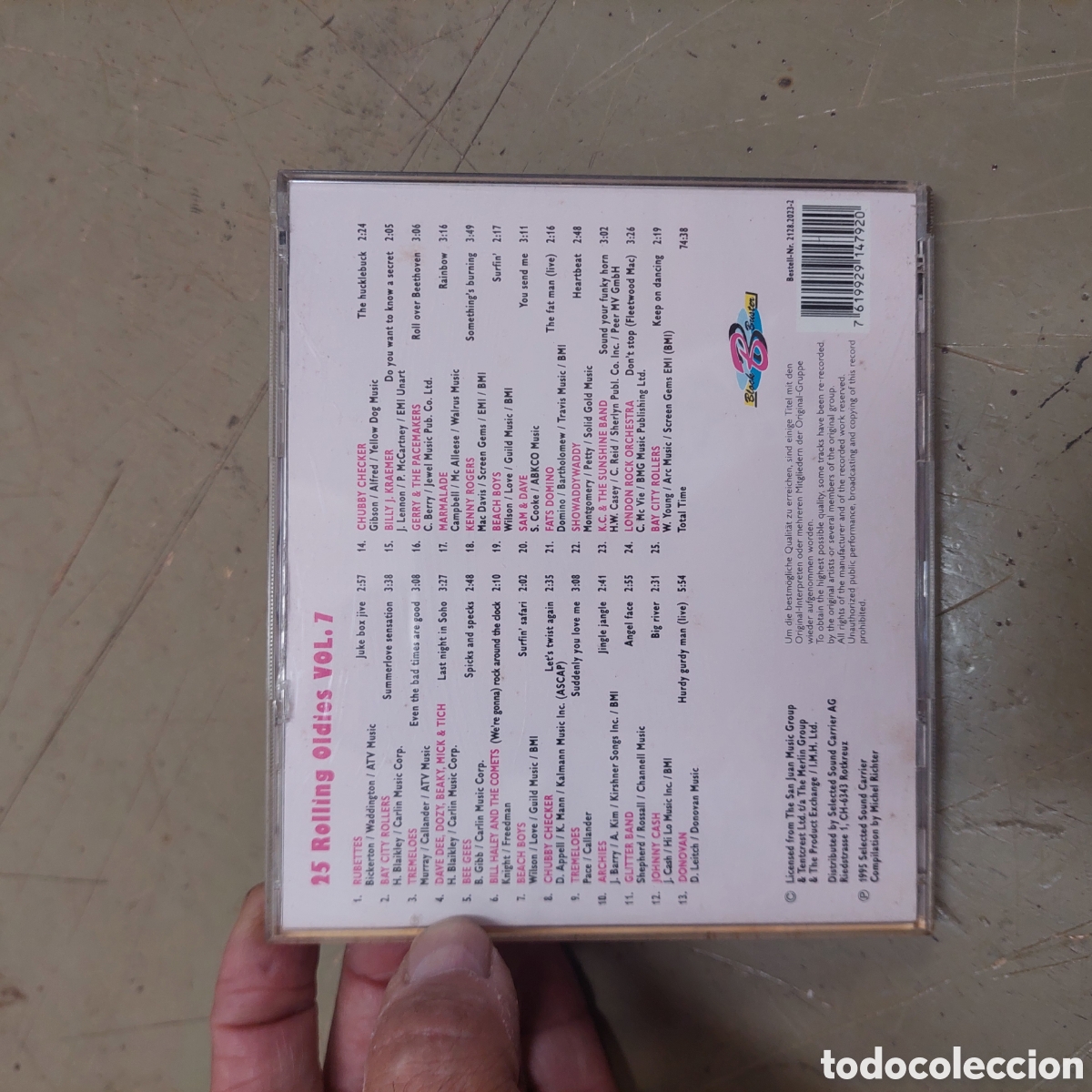 CDs de m&uacute;sica: CD 25 Rolling Oldies Vol 7. - Foto 2