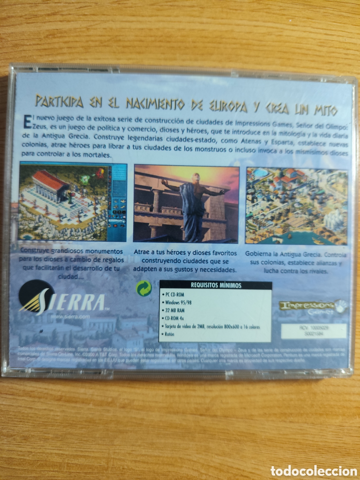 CDs de m&uacute;sica: Se&ntilde;or del Olimpo Zeus, juego de ordenador - Foto 2