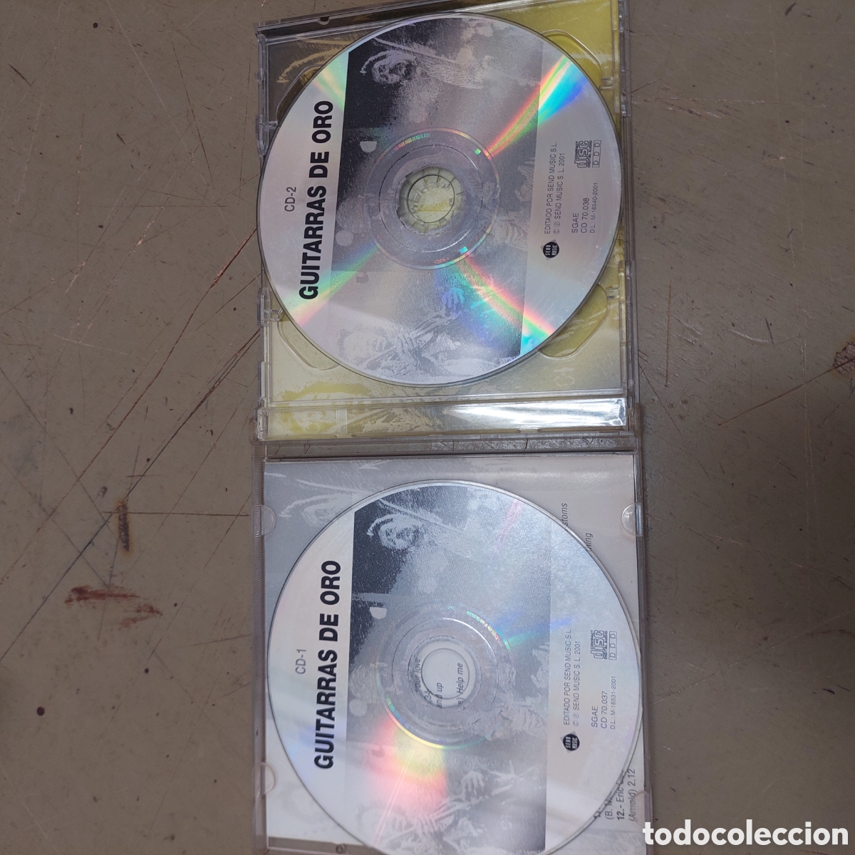 CDs de m&uacute;sica: 2 CD Guitarras de Oro. - Foto 4
