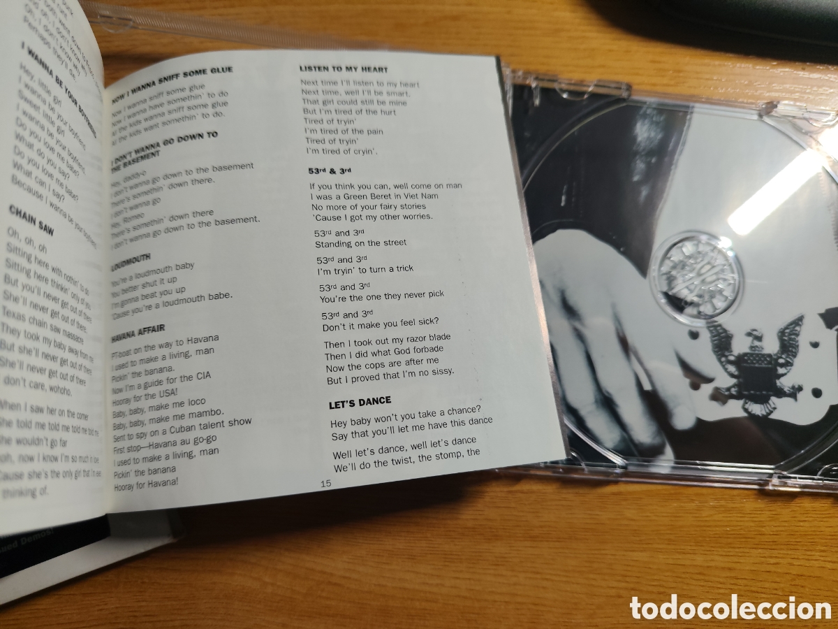 CDs de m&uacute;sica: Ramones s&oacute;lo caratula - Foto 4