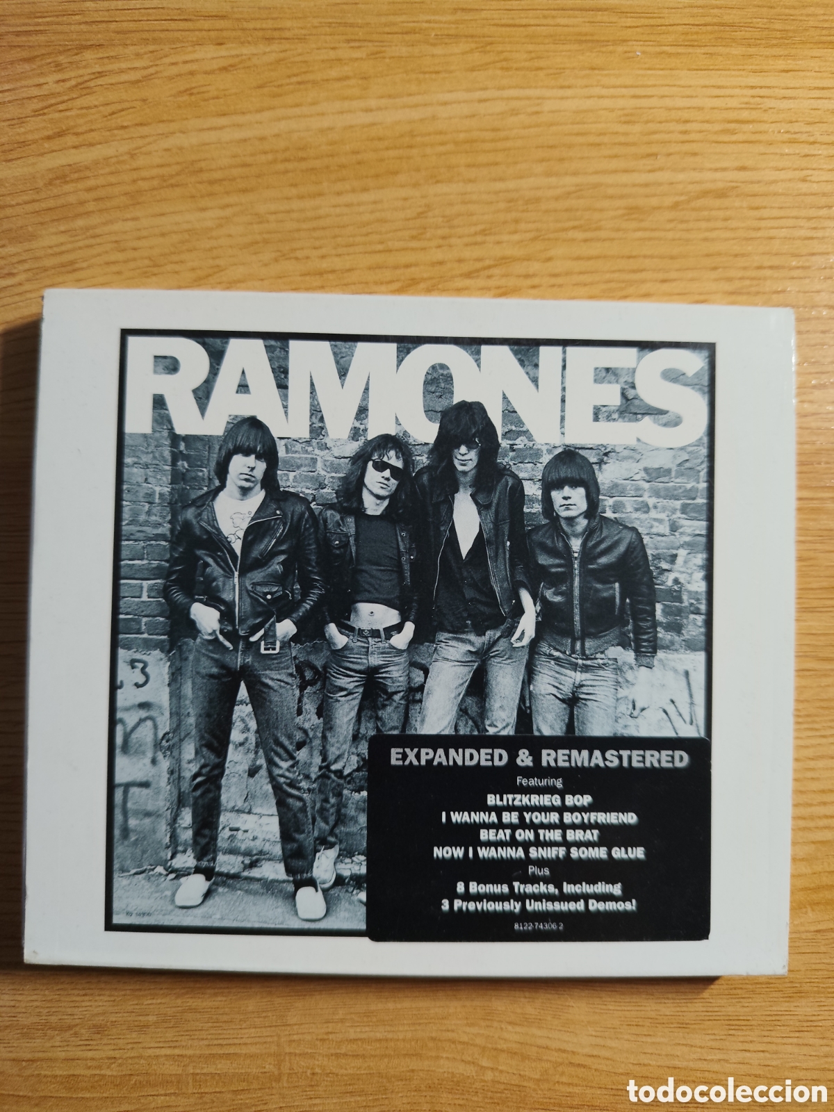 CDs de m&uacute;sica: Ramones s&oacute;lo caratula