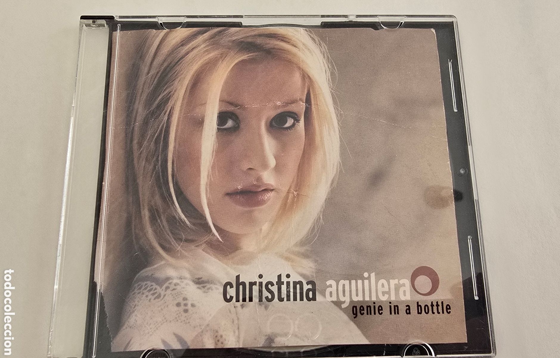 CDs de m&uacute;sica: Cd CHRISTINA AGUILERA. (Genie in a bottle)