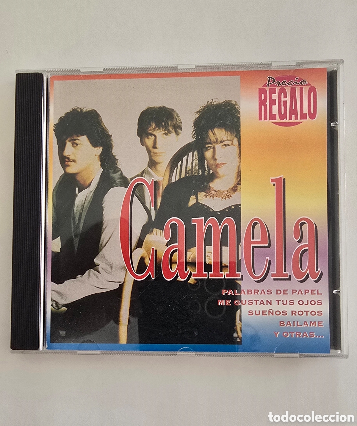 CDs de m&uacute;sica: CD CAMELA. 10 canciones (Palabras de papel y otros)