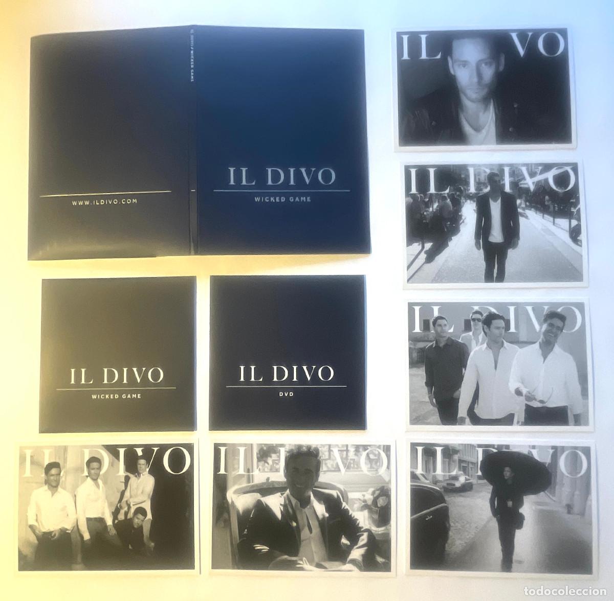 CDs de m&uacute;sica: IL DIVO / WICKED GAME / DIGIPACK CD+DVD+6POSTALES (PROMO) 2011 / ESPA&Ntilde;A