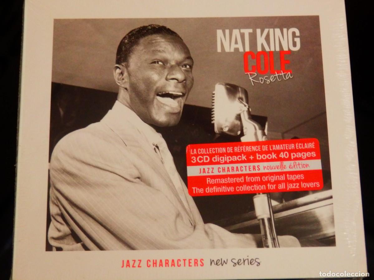 CDs de m&uacute;sica: Nat King Cole * 3 CD * Rosetta * Digipack * Precintado * Libreto 40 p&aacute;ginas
