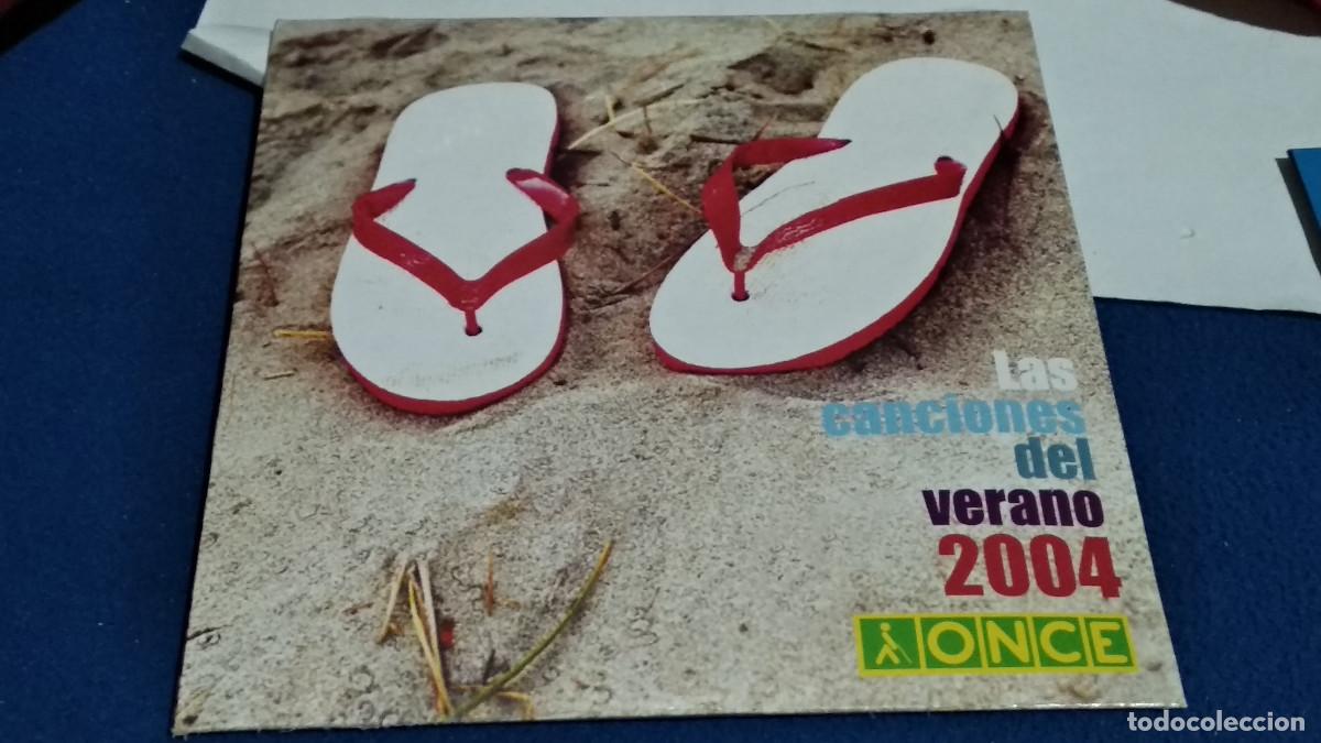 CDs de m&uacute;sica: CD Las canciones del verano 2004. ONCE ( NUEVO PRECINTADO) - CD PROMO LOTERIA O.N.C.E. 12 CANCIONES
