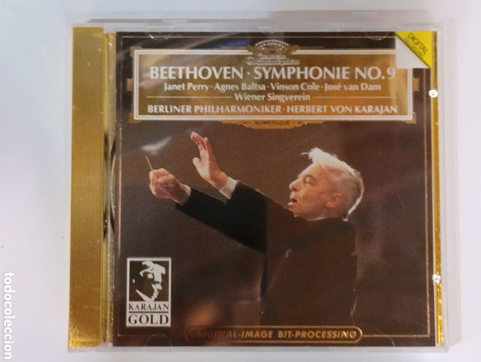 CDs de Musique: BEETHOVEN SYMPHONIE N&ordm; 9 - KARAJAN GOLD - COMO NUEVO