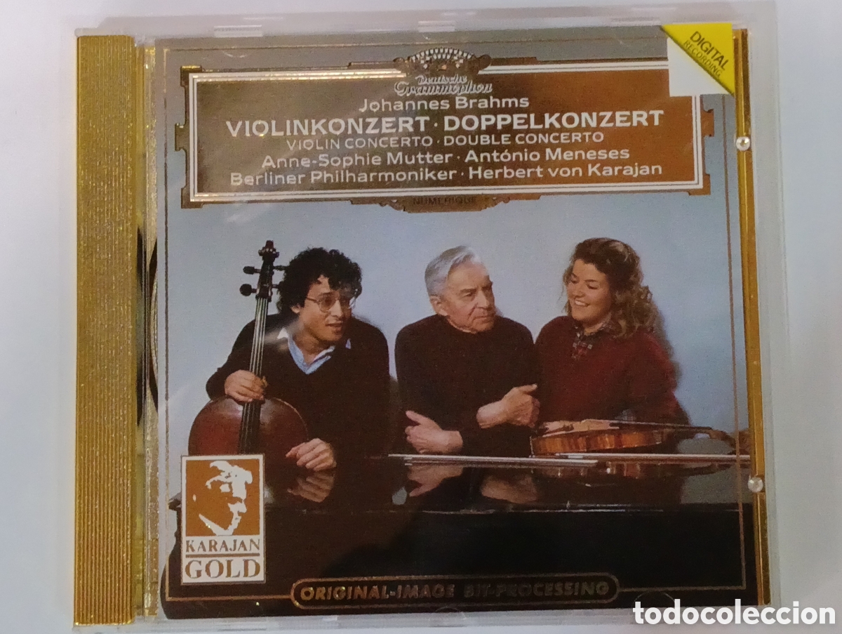 CDs de m&uacute;sica: JOHANNES BRAHMAS VIOLINKONZERT - KARAJAN GOLD - COMO NUEVO