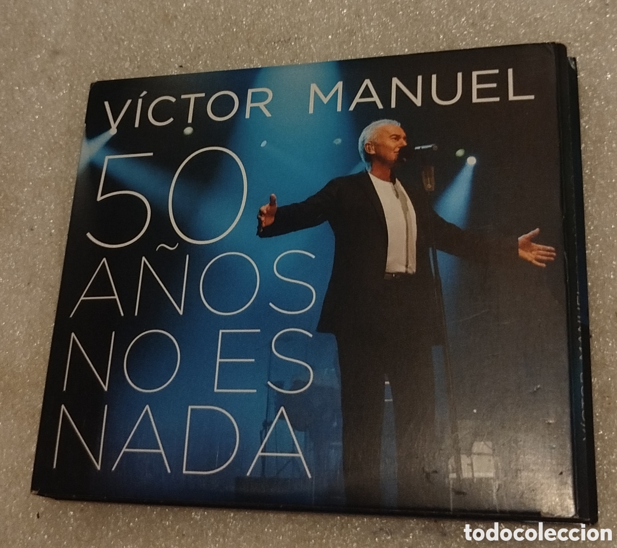 CDs de m&uacute;sica: V&iacute;ctor manuel - 50 a&ntilde;os no es mada