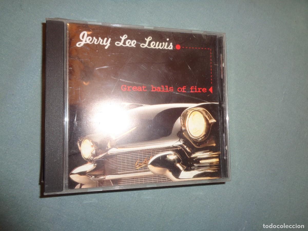 CDs de m&uacute;sica: JERRY LEE LEWIS. GREAT BALLS OF FIRE . ROCK N&ordm; 38. CD, IMPECABLE