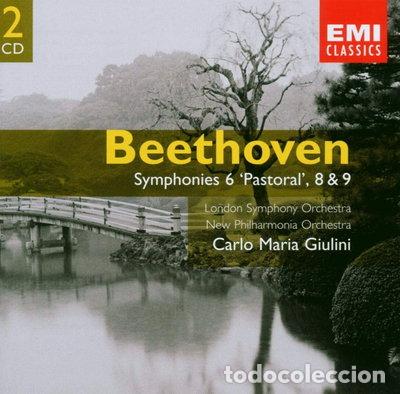 CDs de m&uacute;sica: Beethoven: Symphonies 6, 8 & 9- 0724358549027