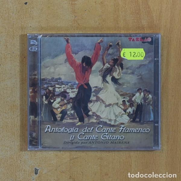 CDs de m&uacute;sica: ANTOLOGIA DEL CANTE FLAMENCO Y CANTE GITANO - 2 CD
