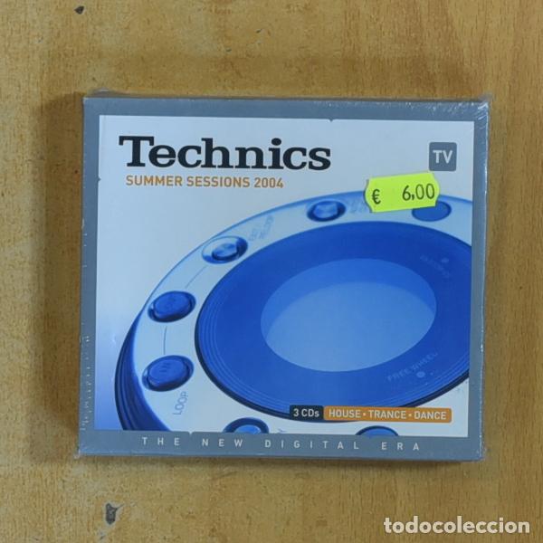 CDs de m&uacute;sica: TECHNICS - SUMMER SESSIONS 2004 - 3 CD