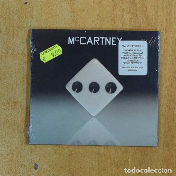 CDs de m&uacute;sica: MCCARTNEY - MCCARTNEY III - CD - Foto 1