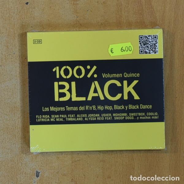 CDs de m&uacute;sica: VARIOS - 100 BLACK VOLUMEN QUINCE - 2 CD