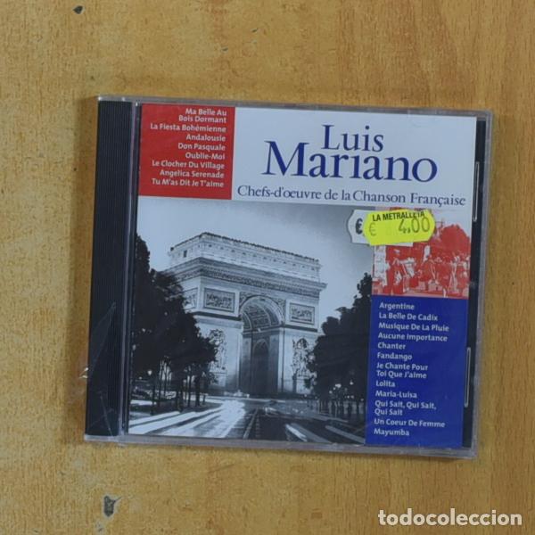 Music CDs: LUIS MARIANO - CHEFS-DOEUVRE DE LA CHANSON FRANCAISE - CD