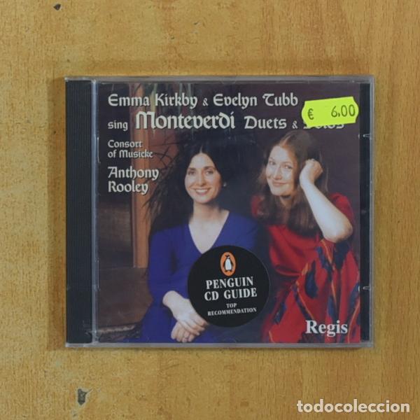CDs de m&uacute;sica: EMMA KIRKBY & EVELYN TUBB SING MONTEVERDI - CD