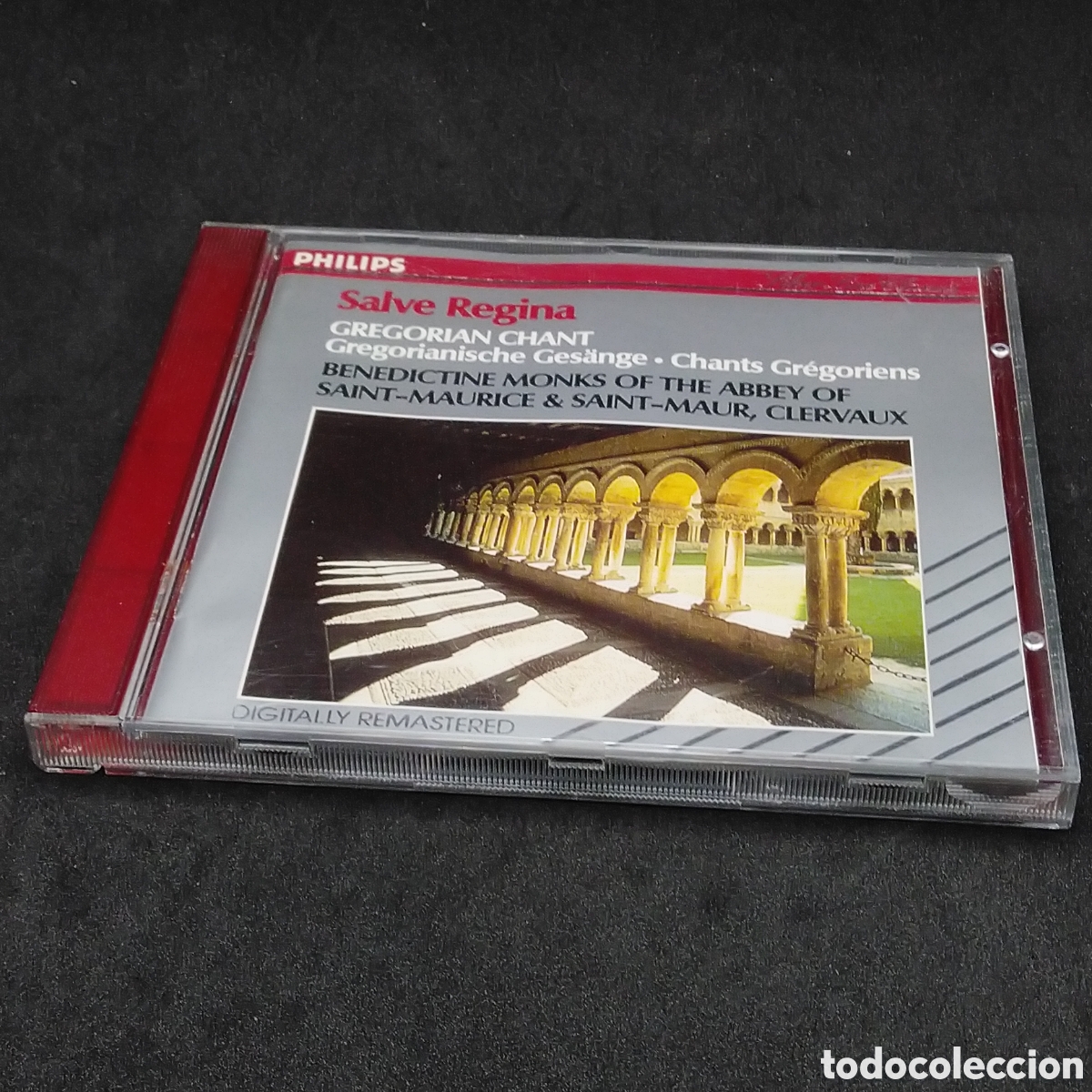 CDs de m&uacute;sica: SALVE REGINA - GREGORIAN CHANT - BENEDICTINE MONKS CLERVAUX - CD - 1987 - DISCO VERIFICADO